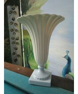 Compatible with Lenox MID Compatible with Century VASE Fluted Ivory -Gre... - $94.07