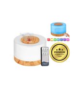 ZENVES 500ml Ultrasonic Essential Oil Diffuser with Remote Control LED L... - €13,87 EUR