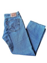 Vintage Levis 505 Jeans Mens 34x30 Regular Fit Straight Leg distressed Y2K - £19.92 GBP