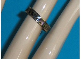 Mexico Alpaca Abalone Band Ring Size 6-1/2 - $9.97