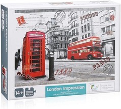 London Impression (used 1000 PC jigsaw puzzle) - £9.57 GBP