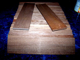4 Beautiful Thin Kiln Dried Sanded Black Walnut 24&quot; X 4&quot; X 3/4&quot; Lumber Wood - £38.88 GBP