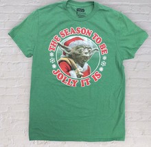 Star Wars Yoda Christmas Holiday T Shirt Small Fifth Sun - £6.30 GBP