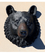 Large Magnificent Black Bear Wall Head Taxidermy Replica Decor Plaque 23... - $3,485.19 MXN