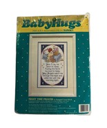 Sunset Cross Stitch BabyHugs Precious Keepsake Guardian Angel Night Time... - $17.69