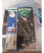 needlecraft shop plastic canvas silent night door hanger - £6.40 GBP