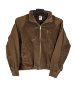 Nike Corduroy Fleece Jacket Brown Women&#39;s Size Small DQ928-259 NWT - $97.01 CAD