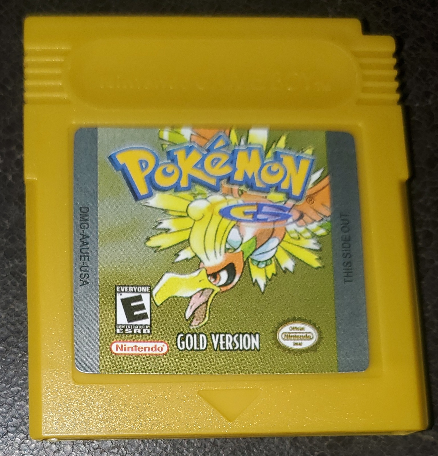 Pokemon Gold GBC Video Game Cartridge Nintendo Gameboy Color