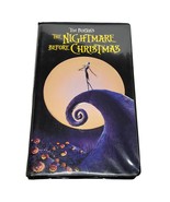 Tim Burton&#39;s The Nightmare Before Christmas VHS Disney Movie Clamshell - $147.62 MXN