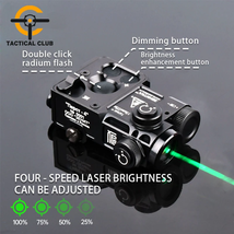 Metal Perst 4 PEQ Green IR Aiming Infrared Laser Pointer Sight - £55.89 GBP+