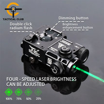 Metal Perst 4 PEQ Green IR Aiming Infrared Laser Pointer Sight - £54.98 GBP+