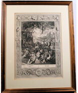 18th Century Engraving by Bernard Picart – “Les Enfers / Hell” – Origina... - $124.00