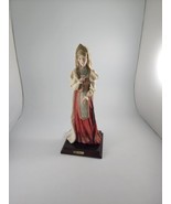 Lady Figurine Dear Studio Auro Belcari Capodiamonte 1988 Made in Italy - £62.01 GBP