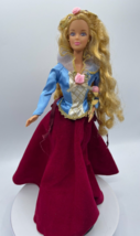 Barbie Sleeping Beauty Doll 1998 Mattel Blonde with Beauty &amp; the Beast Skirt - $9.49