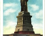 Statue de la Liberté New York Ny Nyc Unp Wb Carte Postale - £2.43 GBP