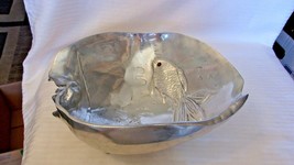 1977 Arthur Court Fish Bowl,  Koi Fish Two Gold Koi Fish with Carnelian ... - $120.00