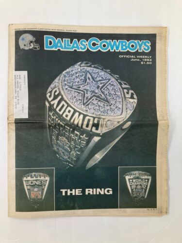Primary image for Dallas Cowboys Weekly Newspaper June 1993 Vol 19 #5 The Ring World Championship