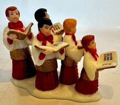 Dept 56 Christmas In The City #58892 Choirboys All In A Row Village Accessory - £14.38 GBP