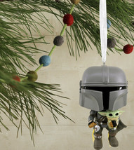 NEW 2021 Hallmark Funko POP! Star Wars The Mandalorian With The Child Ornament - £19.70 GBP