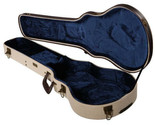 Gw-Jm Deluxe Wood Case For Les Paul Style Guitars Burlap Exterior - $267.99