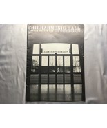 1965 1966 Philharmonic Hall Program Lincoln Center of Arts - $376.60 MXN