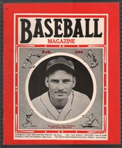 Baseball Magazine 2/1938-Gee Walker-Lou Gehrig-Bill Terry-MLB-pix-info-FN - £97.69 GBP