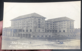 1904-1918 AZO RPPC Hotel Virginia Long Beach California CA Real Photo Postcard - £17.05 GBP