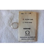 Vintage Omega Seamaster 15.1 Crystal Yellow Ring  NOS - $1,246.03 MXN