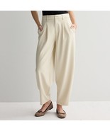 Juniors  SO® Barrel Leg Trousers Color: Bone Size: LARGE - $39.28 CAD