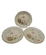 Mikasa Heritage Samantha F2017 Floral Lot of 3 Dinner Plates Japan 10 7/8” - $25.84