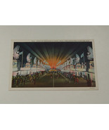 Ohio Great Lakes exposition court of presidents at night vintage  postcard - €16,31 EUR