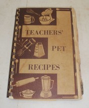 Teachers&#39; Pet Recipes Cookbook - Brush High School Ohio - $16.99