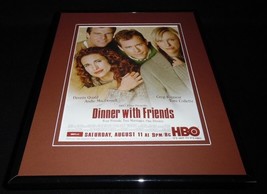 Dinner With Friends 2001 HBO Framed 11x14 ORIGINAL Advertisement Dennis ... - £27.25 GBP