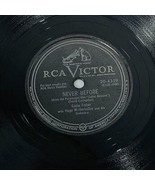 Eddie Fisher Hugo Winterhalter Orchestra Any Time Never Before 78 RPM Vi... - $9.50
