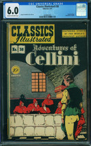 Classics Illus-Cellini #47..CGC Blue slab 6.0 Fine grade..1947 original comic-dh - £85.96 GBP