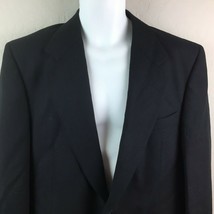 C&amp;R Clothiers Men&#39;s Black Suit Jacket Sport Coat Formal Work Church Size 40S 33 - £35.37 GBP
