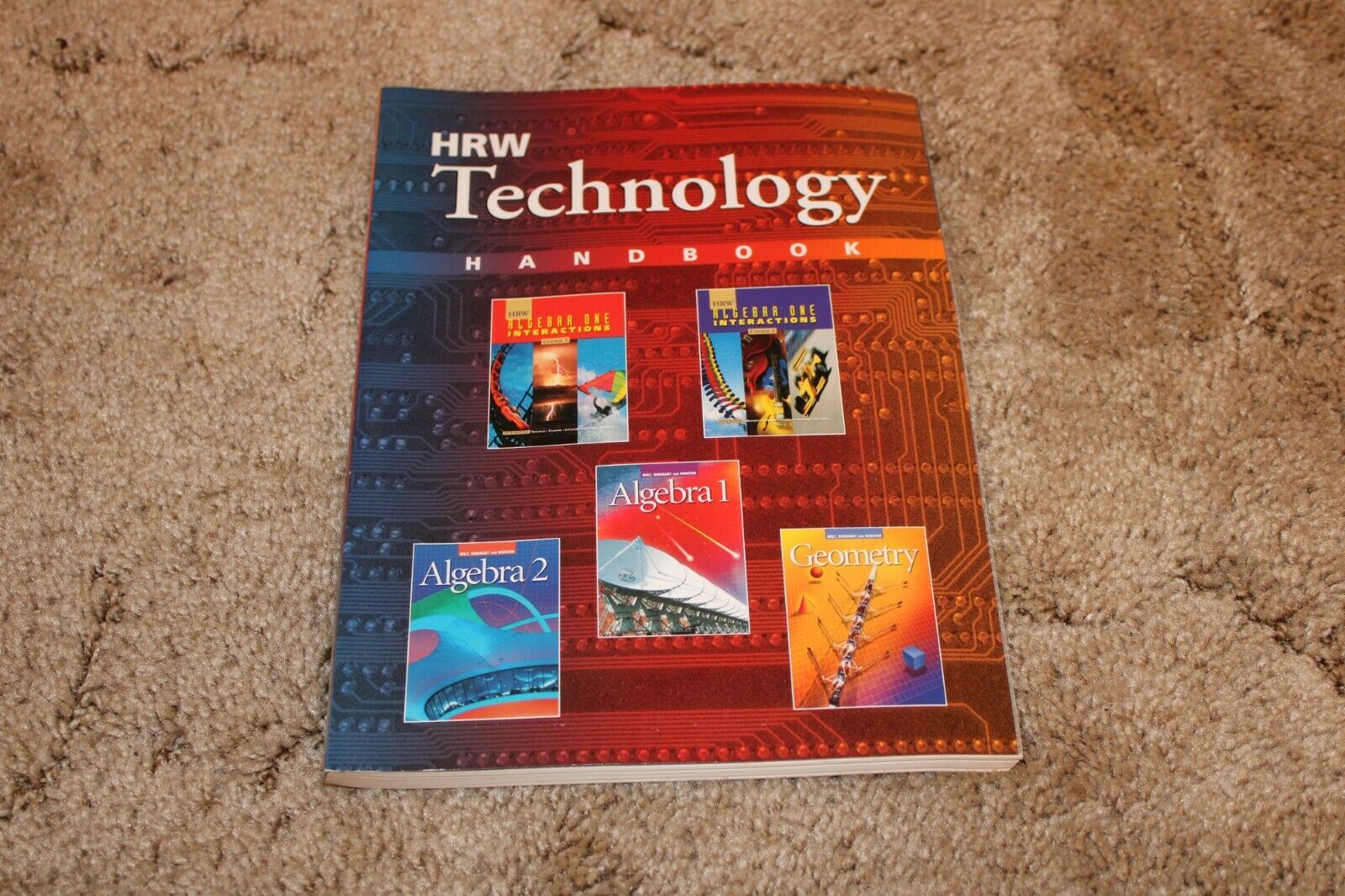 HRW Technology Handbook 1997 by Rinehart and Winston Staff Holt (1997, T... - $10.84
