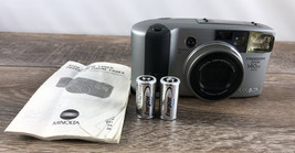 Minolta Freedom Zoom 140EX Date 35mm Point Shoot Film Camera Vintage Batteries - £47.47 GBP