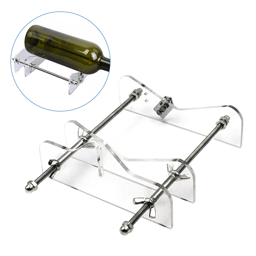 Glass bottle cutter cutting tool square and round wine beer glass sculptures cutter for thumb200