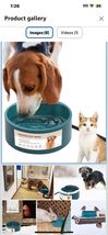 Heated Water Bowl for Outdoor Cats, 2.2L Heated Dog Bowl, Provides Drink... - $34.53