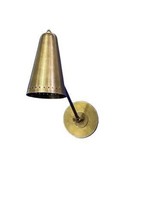 Pair of Raw Brass Sconce - light Fixture - Italian Design - Mid Century ... - $154.28