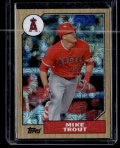 2017 Topps #87-MT Mike Trout Silver Pack Excellent / Raw - £27.76 GBP