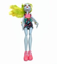 Monster High Lagoonafire Freaky Fusion  green &amp; yellow hair, no tail - £15.62 GBP