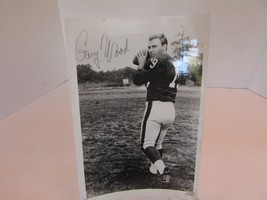 New York Giants Gary Wood Signed Autograph Photo 1960&#39;s   LotH - £15.02 GBP