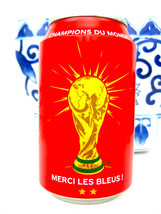 Coca Cola Coke Aluminum Can France World Cup Champion FIFA 2018 - $24.74