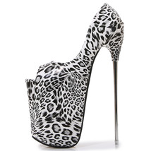 Crossdresser Shallow Mouth Women&#39;s Shoes 19cm Thin Heels Cosplay Pumps 22cm High - £169.27 GBP