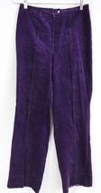 RARE Vintage 60s–70s ATA Israel Purple Corduroy Elephant Leg Pants 28x33 - $192.01