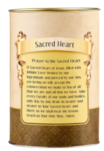 Sacred Heart of Jesus 3.50&quot; Devotional Candle, New - $4.90