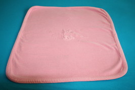 Baby GAP Baby Girls Blanket Pink Fleece Snowflake Bunny Rabbit Scarf Lovey 29&quot; - £10.12 GBP