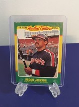 1986 Fleer Limited Edition Baseball Card #26 Reggie Jackson - $2.00